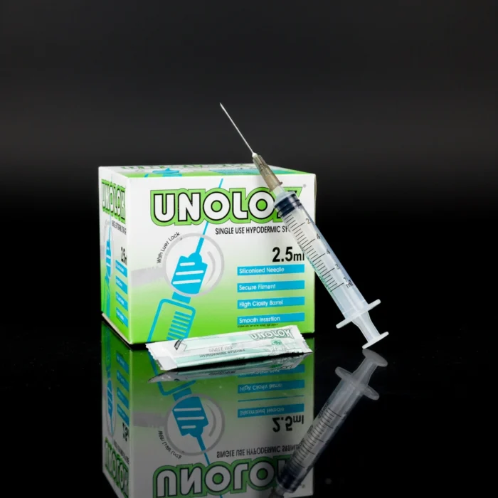 Unolok Single Use Hypodermic Syringe
